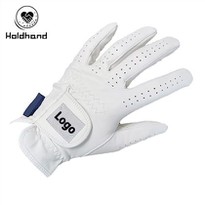 Wholesale Top-class Cabretta Leather Golf Glove Custom Golf Cabretta Golf Glove With Marker