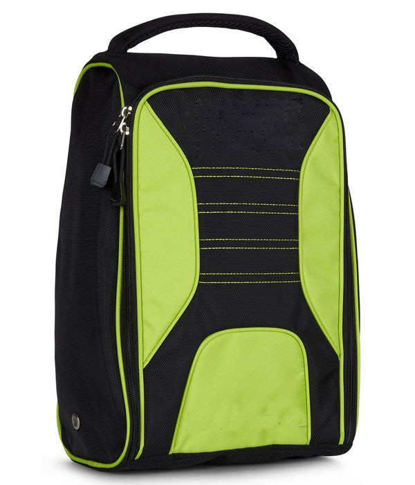 Your Brand Black Green Golf Shoes Bag
