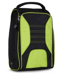 Your Brand Black Green Golf Shoes Bag