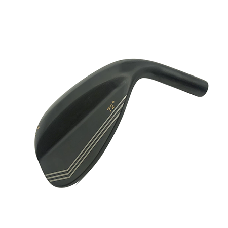 Custom Black 72 Degrees Stainless Steel Golf Clubs Left Handed And Right Handed Men's Sand Wedges With Rubber Grips Golf Wedge Set
