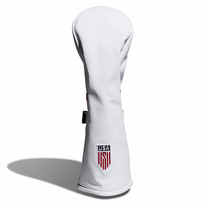 Custom Golf Head Covers Print Embroidery Pu Leather Driver Wood Club Covers Golf USA Headcovers