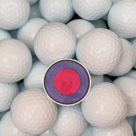 Find Similar Icon Wholesale Custom Logo Golf Ball 42mm Double Layer Training Practice Exploding Golf Ball For Sport Activities