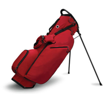 Graceful Burgundy Polyester Custom Golf Stand Bag