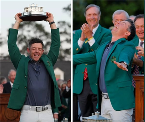 Golfer Rory McIlroy Wins 2025 Masters To Complete Career Grand Slam