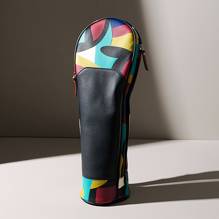 OEM New Design High Quality Golf Driver Club Head Cover Pu Leather