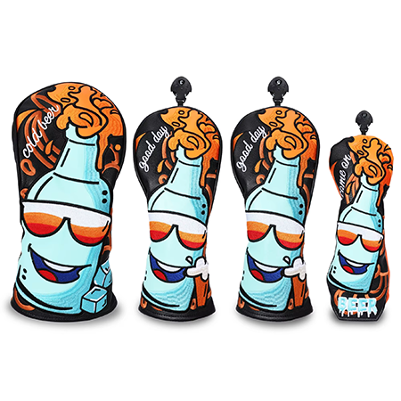 OEM Golf Head Covers PU Leather Custom