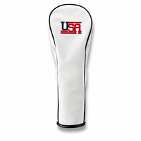 OEM ODM High Quality Embroidery Printed Wood Iron Putter Custom Golf Club Golf Driver Head Cover